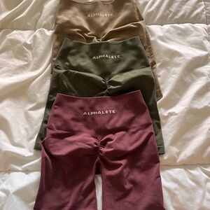 ALPHALETE BUNDLE BIKER SHORTS
